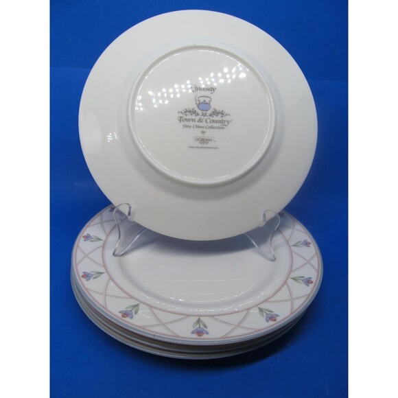 Gorham Town & Country Lindsay Salad Plates Bundle of 4 - Picture 4 of 16